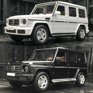 โมเดลรถยนต์ 1: 32 Mercedes-Benz G350D โลหะผสม มีไฟเสียง ของเล่นสําหรับเด็กผู้ชาย