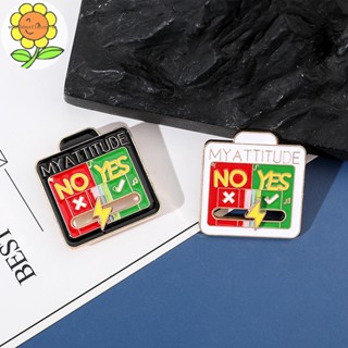 Sunshop เข็มกลัด ลาย My Social Hat Pin Social Mood สําหรับติดกระเป๋า