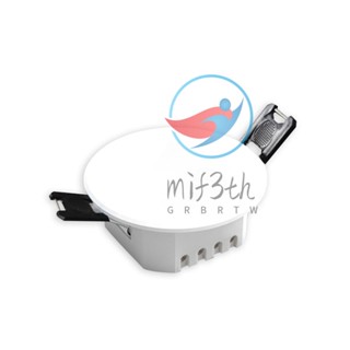 Mif)tuya Zigbee เครื่องตรวจจับร่างกายมนุษย์ อัจฉริยะ ความแม่นยําสูง สําหรับติดเพดาน