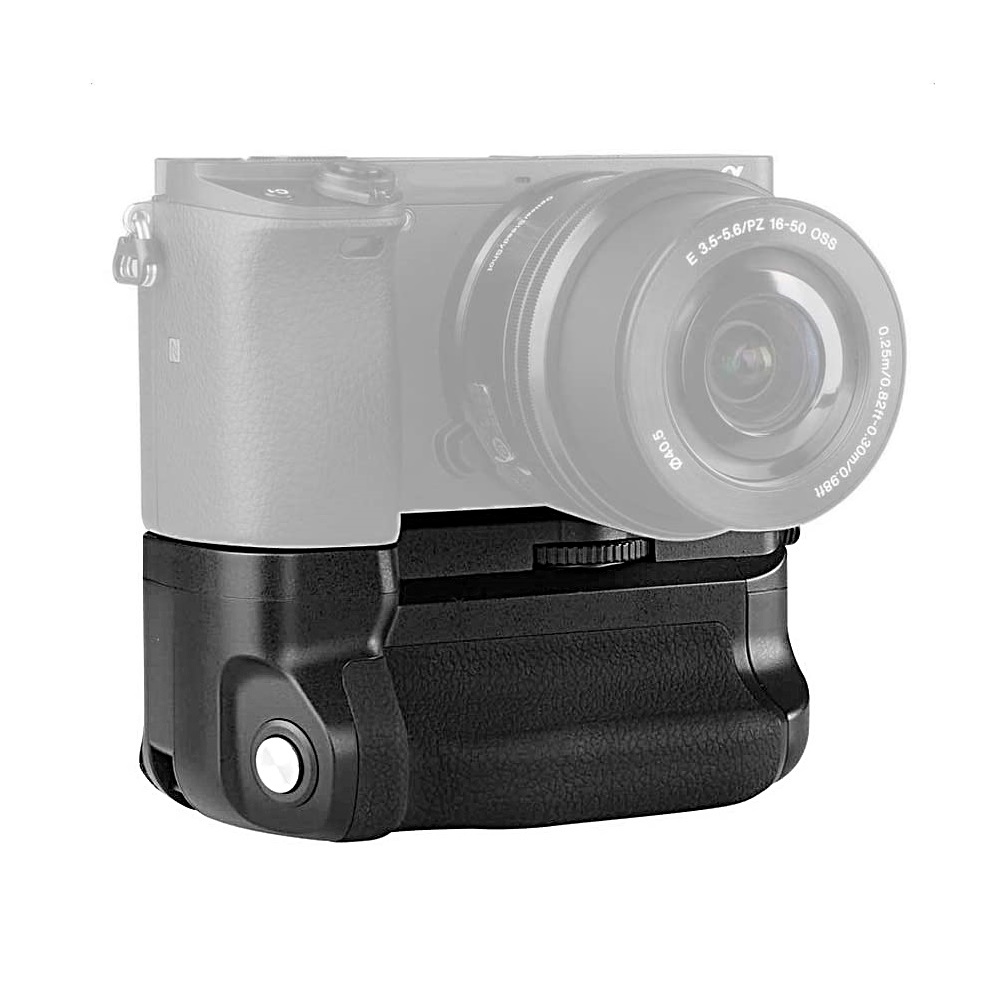 MK-A6300 แบตเตอรี่แนวตั้ง Grip สําหรับ Sony A6100 A6400 A6300 A6000 กล้อง Mirrorless ทํางานกับ NP-FW