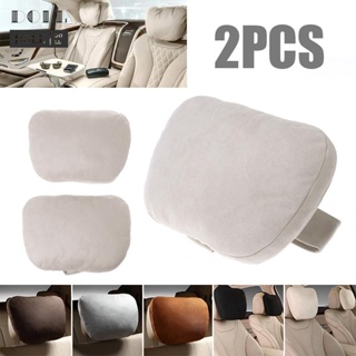 ⭐24H SHIPING ⭐2pcs Car Headrest Maybach Design S Class Ultra Soft Pillow For Mercedes-Benz New