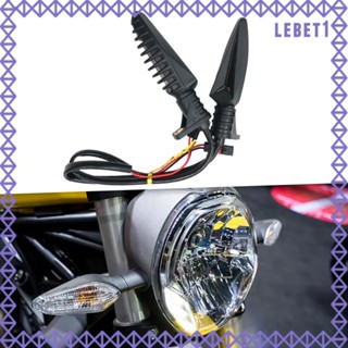 [Lebet] หลอดไฟเลี้ยว LED ทางทิศทาง ทนทาน สําหรับรถจักรยานยนต์ F750GS 2 ชิ้น