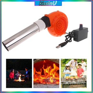 Kiss พัดลมเป่าลม น้ําหนักเบา ปรับความเร็วได้ 5V2A พลังงาน USB