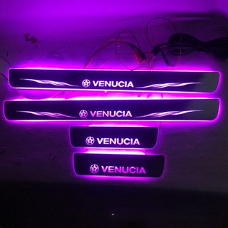 แผ่นกันรอยประตู led สําหรับ Venucia T70