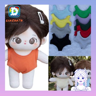 Diachath ชุดนอนผ้าฝ้าย 10 ซม. หลากสี อุปกรณ์เสริม สําหรับตุ๊กตา 1/12 BJD