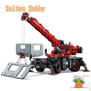 Baltan Toy BH1 บล็อคตัวต่อของเล่นเทคนิค รถเครน ขรุขระ 42082 20085 40007 ET8Q