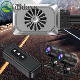 Hd 2K Dash Cam WiFi 1440P กล้องวิดีโอจอดรถมอเตอร์ไซด์ รองรับ TF 256G [Didays.th]