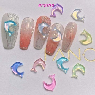 Aroma เครื่องประดับตกแต่งเล็บ ลายการ์ตูนมิกกี้ ออโรร่า หมีน่ารัก