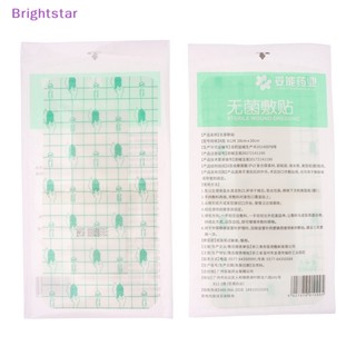 Brightstar แผ่นเจลแผลเป็น ลดรอยแผลเป็นจากสิว ขนาด 10x20 ซม. 20 ชิ้น