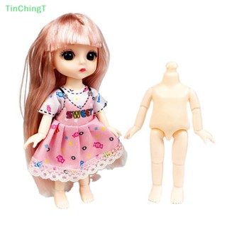 [TinChingT] ชุดเดรส 16 ซม. สําหรับตุ๊กตา 1/12 BJD Ob11 [ใหม่]