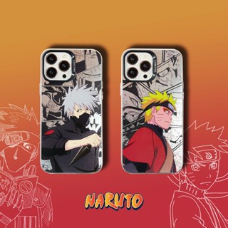 เคสโทรศัพท์มือถือ ลายการ์ตูนนารูโตะ Kakashi สีเงิน หรูหรา สําหรับ iPhone 14 13 12 11 iPhone14