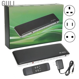 Guli 7-Port HD Switcher 4K@60Hz 7-in 1-out HD Switcher Supports HDR And HDCP 2.2  3D