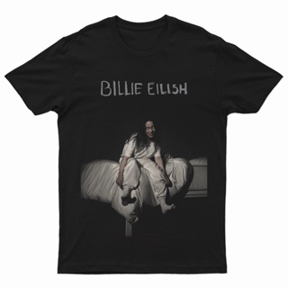 Gdphbe464 เสื้อยืดผ้าฝ้าย พิมพ์ลาย Distro Pop Billie Eilish 30s สีดํา สําหรับผู้ชาย และผู้หญิง