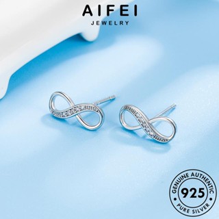 AIFEI JEWELRY ตุ้มหู หนีบ เครื่องประดับ ห่วง ต่างหู บุคลิกภาพรูปที่8 แฟชั่น เกาหลี ผู้หญิง ต้นฉบับ Silver เงิน 925 แท้ เครื่องประดับ E176