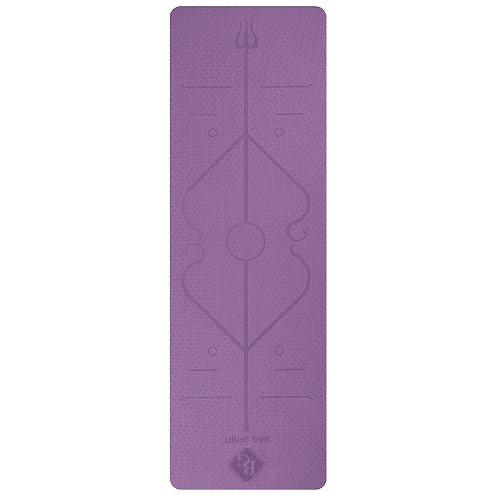 BG YOGA MAT เสื่อโยคะ คืนตัวเร็ว ไม่ฉีกขาดง่าย ออกกําลังกาย Brand BG อุปกรณ์เสริมสำหรับ ฟิตเนส รูปที่ 8