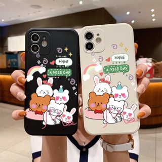 เคสป้องกันโทรศัพท์มือถือ แบบนิ่ม ลายการ์ตูนน่ารัก สําหรับ Apple Iphone 14 7 8 13pro 11Promax 12