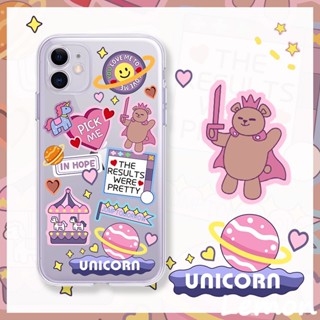 [Lemon] เคสโทรศัพท์มือถือแบบนิ่ม TPU ใส ลายการ์ตูนฉลากน่ารัก สําหรับ iPhone 6 6plus 7 8 7plus 8plus 11 12 X XS XR XSMAX 11pro 12promax 11promax 12promax 13 13pro 13promax