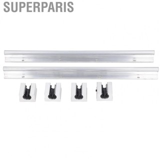 Superparis 6Pcs Linear Motion Guide  Sliding Block Set SBR12UU Linear Motion Supplies♡