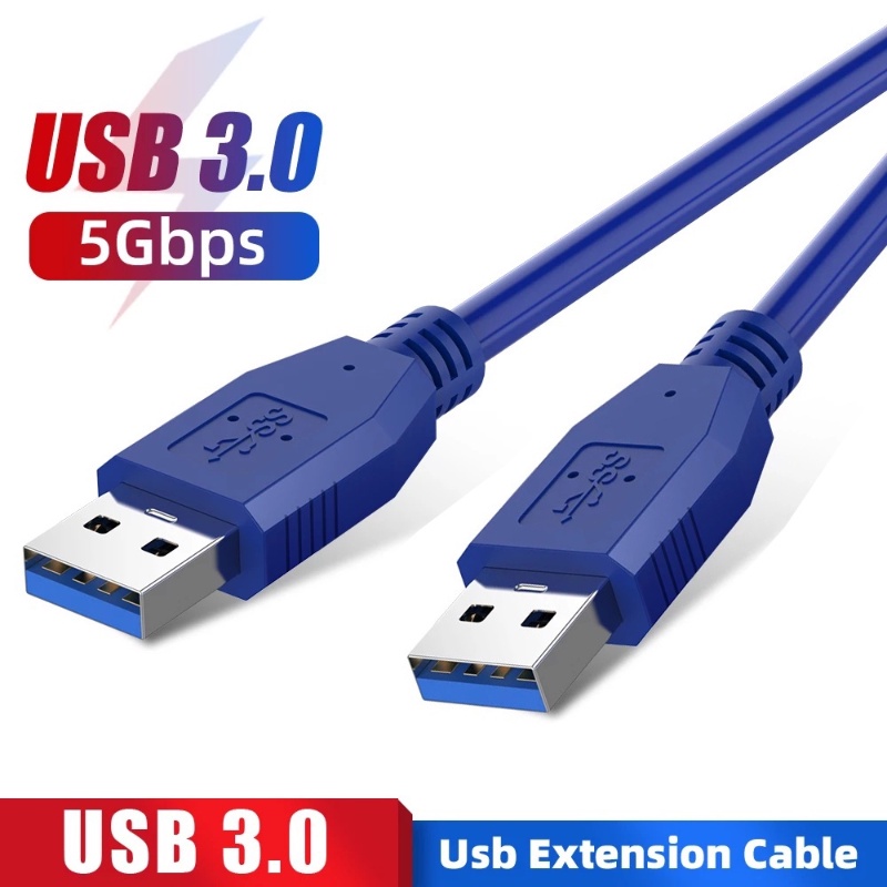 อะแดปเตอร์แปลงสายเคเบิล ชนิด Usb 3.0 Type A ตัวผู้ ไป Type A ตัวผู้ 100 %