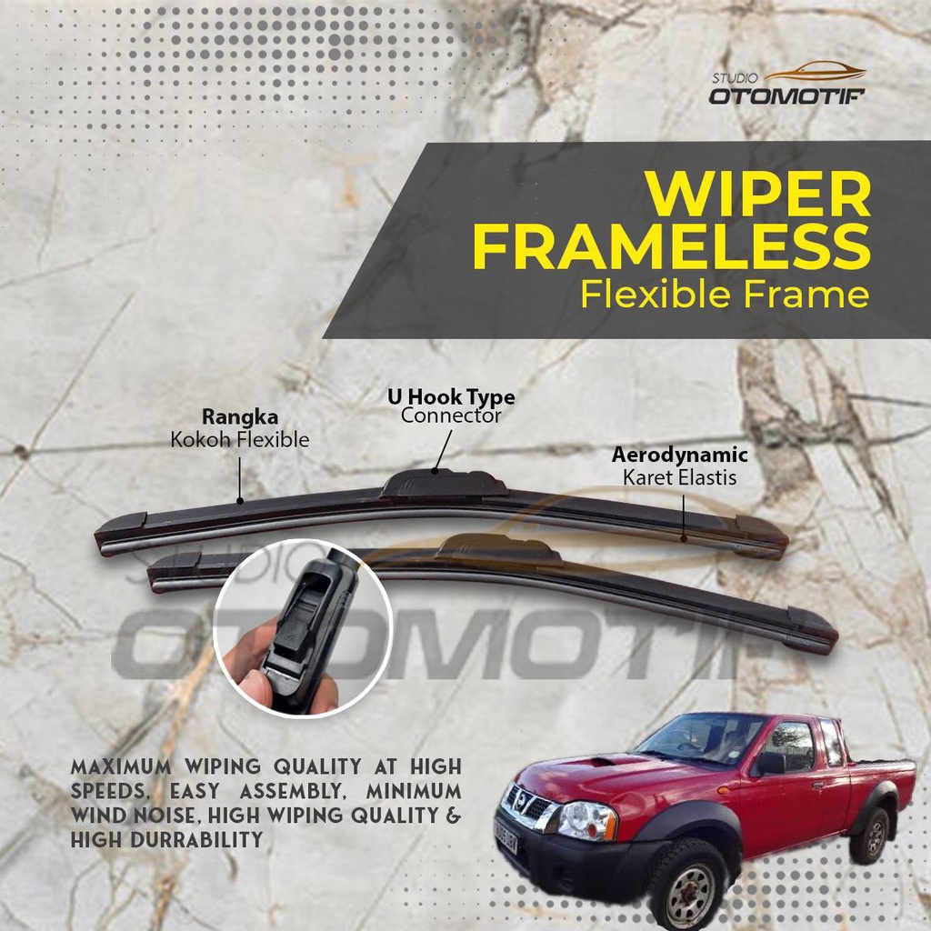 NAVARA D22 1997 FRAMELESS ECO FL WIPER 1 ชุด