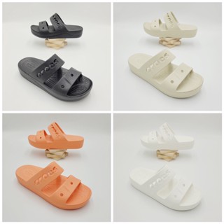 รองเท้าแตะสวมแฟชั่น สไตล์ Crocs Baya Platform Sandal