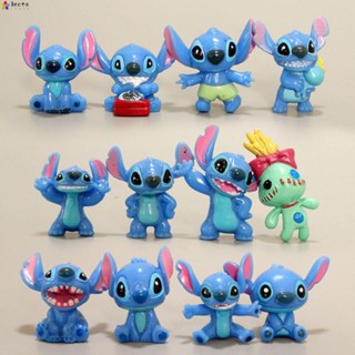 Leota ฟิกเกอร์ PVC การ์ตูน Lilo and Stitch ของเล่นสําหรับเด็ก