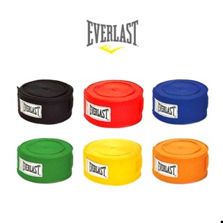 EVERLAST 【 1 คู่ 3 เมตร 5 เมตร 】สายรัดข้อมือ ผ้าฝ้าย สําหรับชกมวยไทย