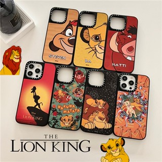 เคสโทรศัพท์มือถือแบบแข็ง กันกระแทก ลาย The Lion King สําหรับ iPhone 14 Pro Max 13 Pro iPhone 12 11