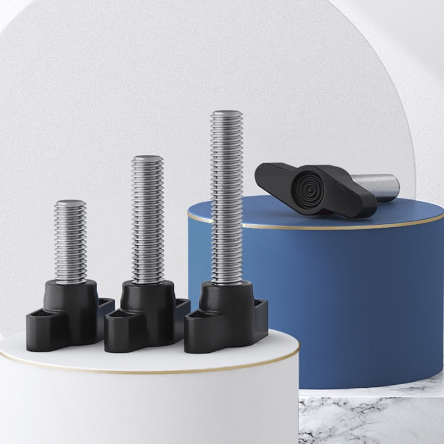 น็อต ลูกบิด ด้ามจับ มือหมุน ตัวที T สแตนเลส 304 / T GRIP KNOB BOLT SUS304 M4M5M6M8【XZM-9A】