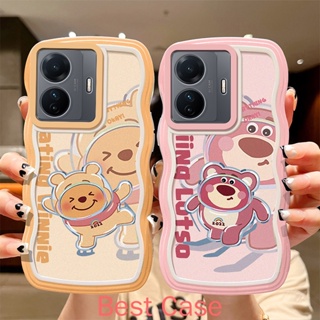 เคส Vivo T1 5G เคสโทรศัพท์ การ์ตูนน่ารัก เคสนิ่ม กรอบคลื่น เคสโทรศัพท์ใส TY