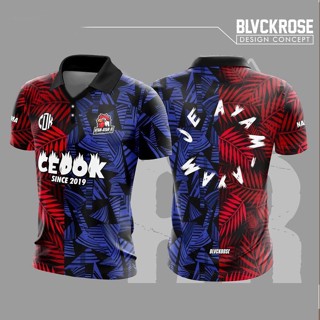 Baju jersey 2023 เสื้อโปโล แขนสั้น พิมพ์ลาย ขนาด 100 ซม.-160 ซม. XS-3XL