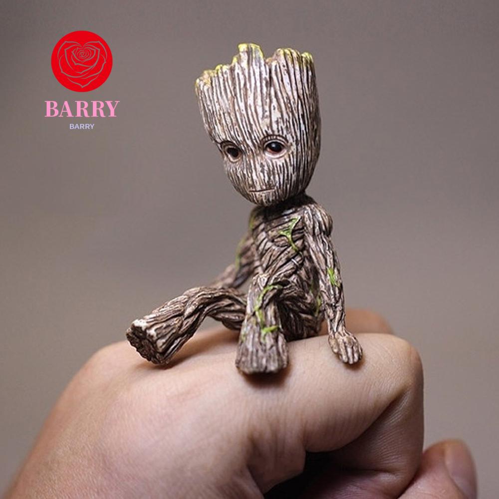 ฟิกเกอร์ฟิกเกอร์ Barry Groot Mini Groot Tree Man Groot 6 เซนติเมตรของเล่นสําหรับเด็ก