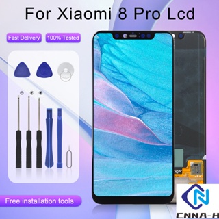 อะไหล่หน้าจอสัมผัส LCD แบบเปลี่ยน สําหรับ Xiaomi Mi 8 Pro Mi 8 Explorer Pro 1 ชิ้น