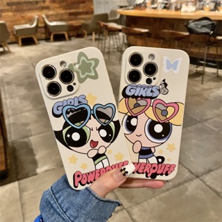 เคสโทรศัพท์มือถือนิ่ม ลาย Powerpuff Girls สําหรับ Samsung A14 A34 A54 A32 5G A04S A23 4G A23 A21S A42 5G A53 A73 5G J7 prime M23 M33 M52 M53 M62 A7 2018 J3 J5 J7 PRO J4 J6 PLUS MF273T