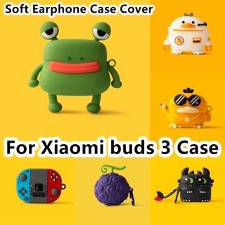 【ส่วนลด】เคสหูฟัง แบบนิ่ม ลายการ์ตูนเสือ สําหรับ Xiaomi Buds 3 Xiaomi Buds 3