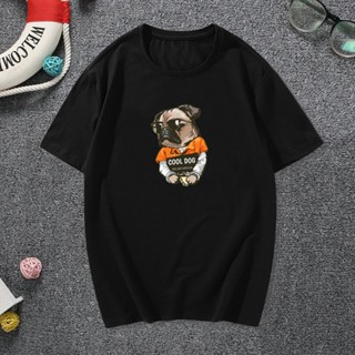 【เสื้อยืดใหม่】COOL DOG Tshirt Unisex asia size cotton 7Color