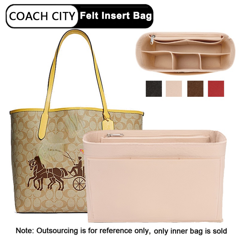 กระเป๋าผ้าสักหลาด สําหรับใส่จัดเก็บของ coach city33