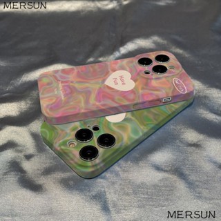 💕เคสโทรศัพท์มือถือ ลายกราฟฟิตี้หัวใจ สําหรับ Apple Iphone Xs 12 7 xr promaxplus 814 1113