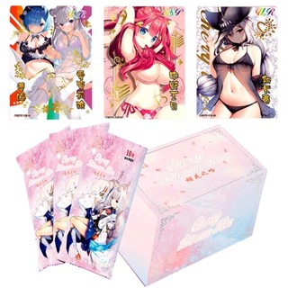 New arrival! Card game goddess story cherry blossom kiss