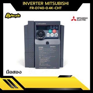 MITSUBISHI INVERTER FR-D740-0.4K-CHT, 0.4K 380V มือสอง