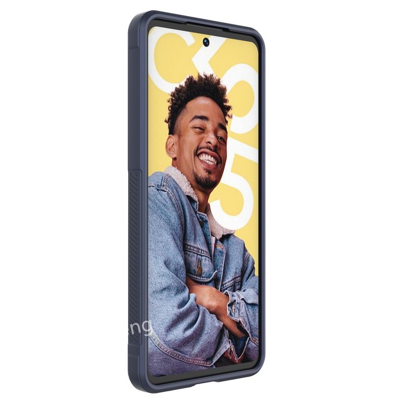 เคสโทรศัพท์มือถือ ซิลิโคนนิ่ม TPU สีพื้น แฟชั่น สําหรับ Realme C55 NFC RealmeC55 4G 2023 - รูปที่ 4