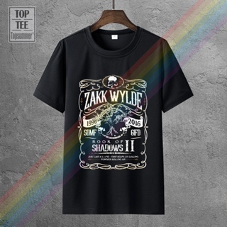 เสื้อยืด พิมพ์ลายการ์ตูนอนิเมะสยองขวัญ Zakk Wylde Book Of Shadows Ii สําหรับผู้ชาย