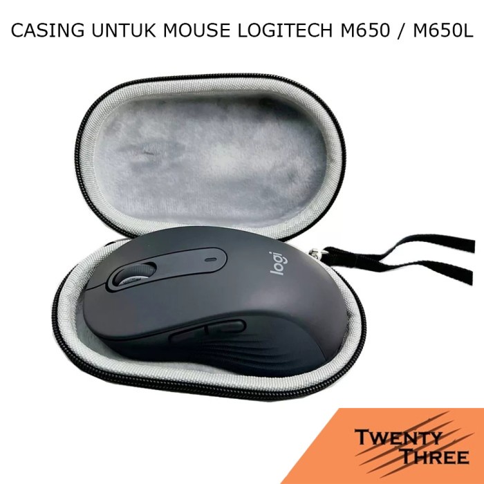 กระเป๋าใส่เมาส์ Logitech M650L / M650 ฝาครอบป้องกันเคสแข็ง