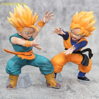 Hugepeaknew โมเดลฟิกเกอร์ PVC อนิเมะ Dragon Ball Z Figure Kamehameha Son Gohan Trunks ขนาด 15 ซม.