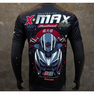 【ปรับแต่งได้】เสื้อผ้ามอเตอร์ไซค์ XMAX 300 THAILAND  Limited 2022