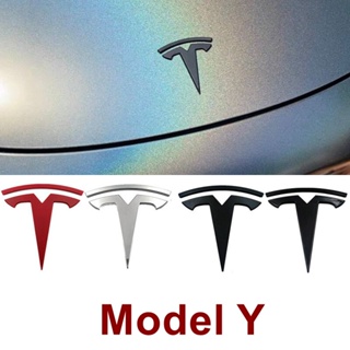 สติกเกอร์โลโก้สัญลักษณ์ด้านหน้า และด้านหลัง ABS สําหรับ TESLA MODEL Y