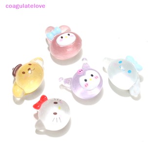 Coagulatelove ตุ๊กตาฟิกเกอร์เรืองแสง รูปปั้นการ์ตูนสัตว์ สําหรับตกแต่งบ้าน 5 ชิ้น [ขายดี]