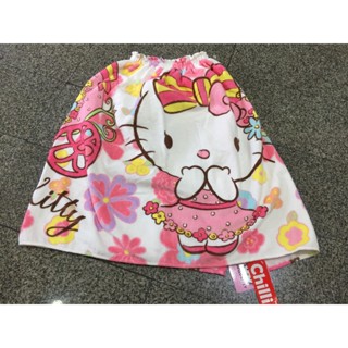 ผ้าเช็ดตัวและชุดคลุมอาบน้ำ ผ้าขนหนูกระโจมอก(Sanrio/Disney) ลิขสิทธิ์แท้ 100% ขนาด 24"x48"