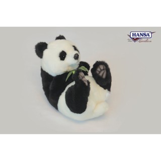 6539 ตุ๊กตาหมีแพนด้า Panda Laying Hansa Creation