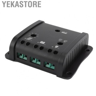 Yekastore Solar Charge Controller 10A Intelligent PWM Solar Controller With  Indicator